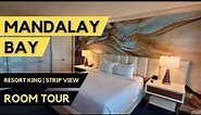 Mandalay Bay Hotel Room Tour | Mandalay Bay Resort King | Strip View