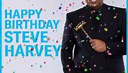 Happy birthday to the one and only Steve Harvey! 🎉