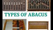 Types of abacus