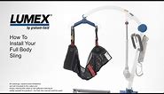 Lumex® How To Install Your Full Body Sling | How-to Instruction Video