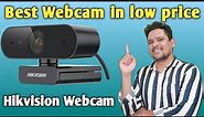 Hikvision DS-U02 1080P Webcam Review | Best webcam with low price | Webcam for pc