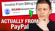 This New Paypal Email Scam is VERY Tricky