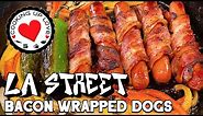 LA Street Dog Recipe | Bacon Wrapped Hot Dog | Cooking Up Love