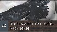100 Raven Tattoos For Men