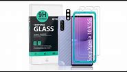 Sony Xperia 10 V 5GTempered glass ibywind Protector With Easy Install Kit And Camera Lens Protector