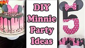 DIY Minnie Mouse Theme Party Ideas and Setup