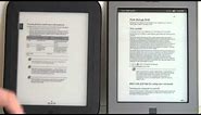 Kindle Touch vs. Nook Simple Touch Comparison