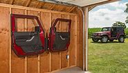 Quadratec  Door Storage Hanger for 76-24 Jeep Wrangler, Gladiator, & CJ