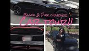 2016 BLACK&PINK DODGE CHARGER CAR TOUR!! FEMALE OWNED!!