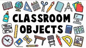 Classroom Objects in English | English Vocabulary