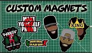 DIY | How To Make Custom Die Cut Magnets From Any Picture | + Patches & Stickers