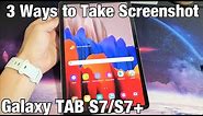 Galaxy TAB S7/S7+: How to Take Screenshot (3 Ways)