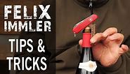 Victorinox Tips & Tricks (5/25) - Corkscrew (1) - 3 techniques how to open a wine bottle