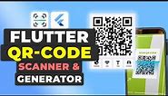 Flutter QRCode Generator & Scanner Tutorial | Barcode and QRCode Generation and Scanning Flutter App