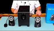 Logitech Z313 2.1 Multimedia Speaker System - Full Review