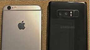 Samsung Note 8 Vs iPhone 6S Plus CAMERA TEST IN 2024