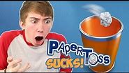 PAPER TOSS (iPhone Gameplay Video)