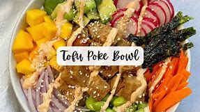 Tofu Poke Bowl