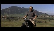 Steve McQueen Chases Himself in "THE GREAT ESCAPE" (1963)