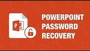 PowerPoint Password Recovery - How to Recover/Retrieve/Unlock/Bypass/Find PPT Password