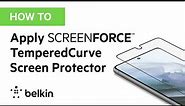 How To: Apply Your SCREENFORCE TemperedCurve Screen Protector for Samsung S21/Note 20