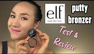 elf PUTTY BRONZER // Wear Test, Swatches, Review