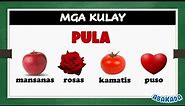 Mga Kulay | Iba't ibang mga kulay sa Tagalog | Learn Colors for Kids in Tagalog | Abakada