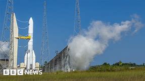 Europe's next-gen rocket Ariane-6 fires its engine