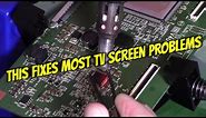 LED LCD TV REPAIR GUIDE TO FIX MOST SAMSUNG VIDEO PICTURE SCREEN PROBLEMS