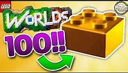Master Builder! 100 GOLD BRICKS! - LEGO Worlds Gameplay - Episode 14