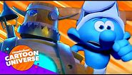 Smurfs Halloween ROBOT Costume Gone Wrong! 🤖 | Nickelodeon Cartoon Universe
