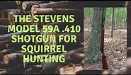 The .410 Shotgun for Squirrel Hunting