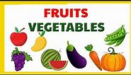 Fruits and vegetables | Vegetables names | Fruits name | Vegetables and fruits |Vegetables for kids