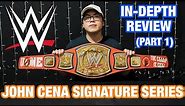 John Cena Signature Series In depth Review | WWE Shop | Spinner Replica Belt | Part 1 of 2