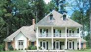 Southern Plantation Houses Video 2 | House Plans and More