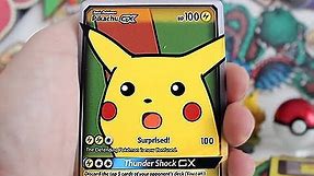 Surprised Pikachu GX Pokemon Card
