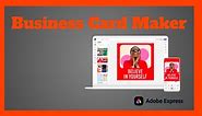 Free Business Card Maker – Design Business Cards | Adobe Express