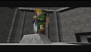 Legend of Zelda Ocarina of Time Cutscene: Getting the Master Sword