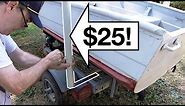 Boat Trailer Guides - Easy Cheap DIY Homemade Guides!