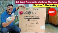 LG Semi Automatic Washing Machine Unboxing Review Installation ⚡Best Semiautomatic Washing Machine