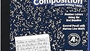 Mead Primary Composition Notebook, Wide Ruled Paper, Grades K-2 Writing Workbook, 9-3/4" x 7-1/2", 100 Sheets, Blue Marble (09902)