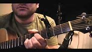 How to play "The Unicorn Song" by The Irish Rovers on acoutsic guitar