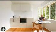 NEVER TOO SMALL: Calm, Bright Minimalist Apartment, Brisbane 35sqm/375sqft