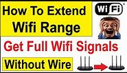 How To Extend Wifi Range With Another Router | How to Connect Two Routers Wirelessly | #Wifi