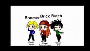 I made Brick, Boomer and Butch from The Rowdyruff Boys in Gacha Club