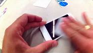 How to install tempered glass screen protector on iPhone 5S from Esource Parts