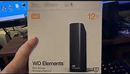 WD Elements 12TB USB3 HDD Quick Benchmark and overview
