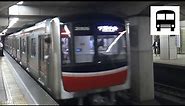 Osaka Subway 30000 Series (Hitachi SiC-VVVF) - Departing Dōbutsuen-mae Station 大阪市営地下鉄30000系 御堂筋線