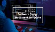 Software Design Document Template | Bit.ai