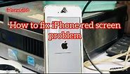 How to fix iPhone red screen problem||iPhone 5s red screen solution,@Iphoneglob